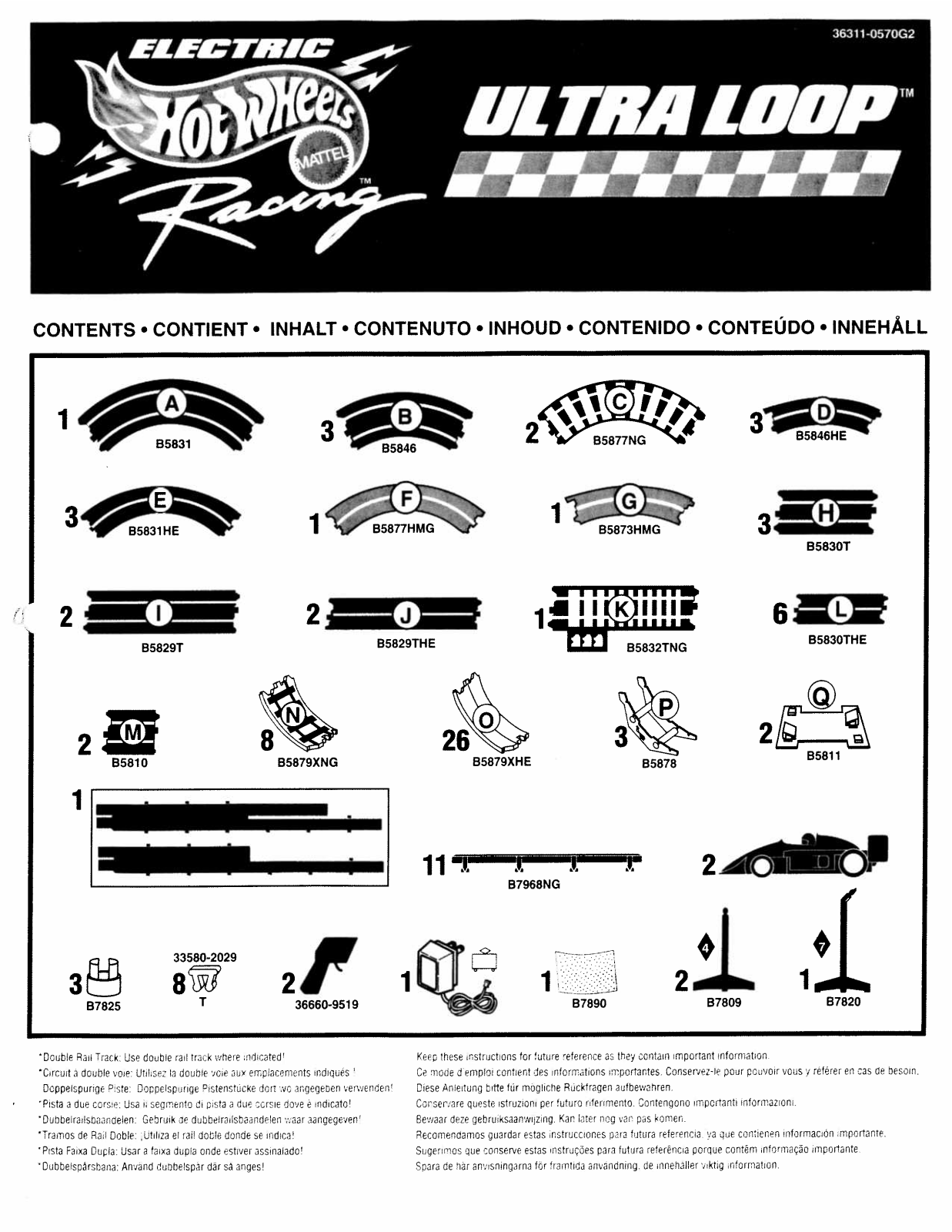 Fisher-Price 36311 Instruction Sheet