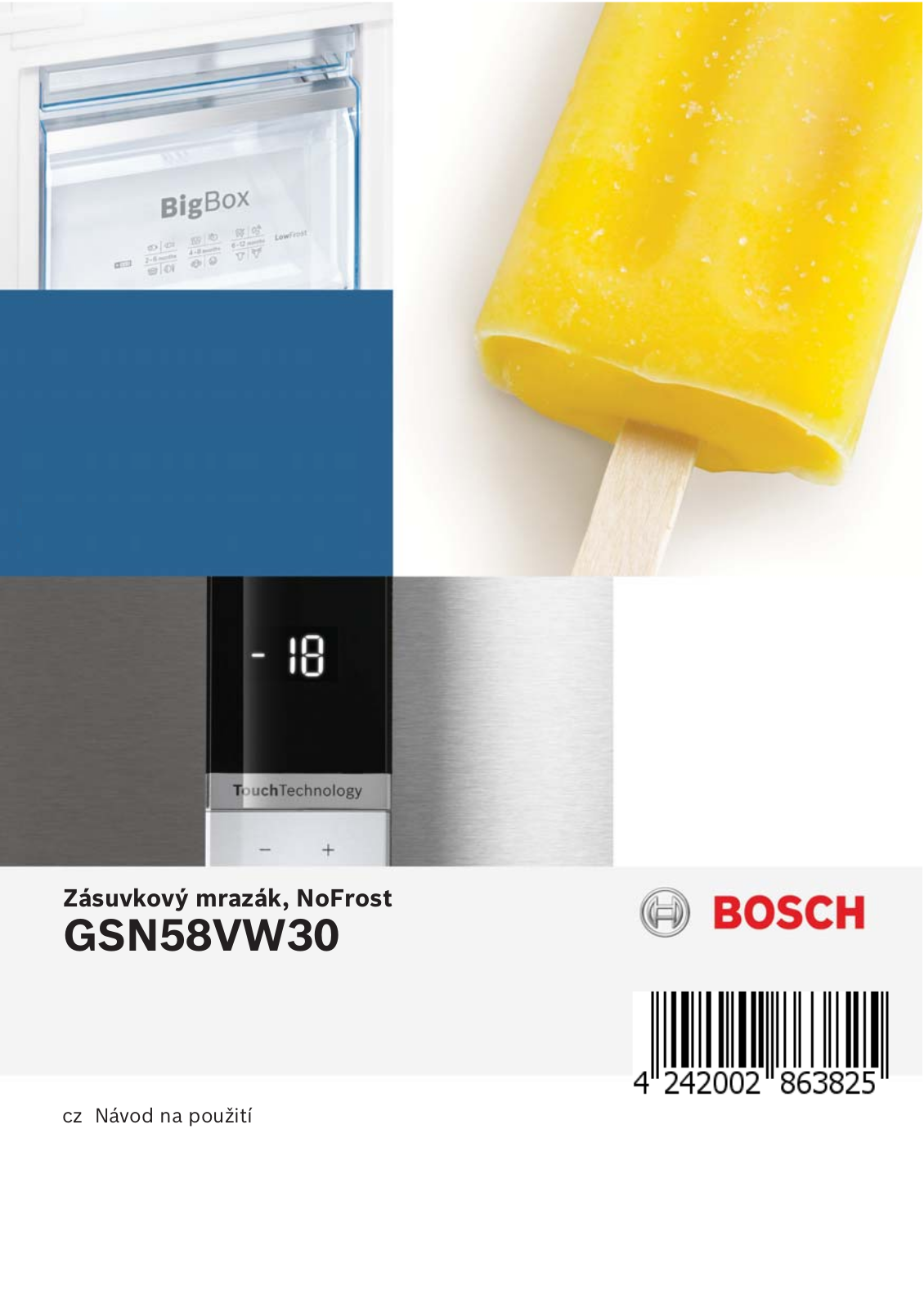 Bosch GSN58VW30 User Manual