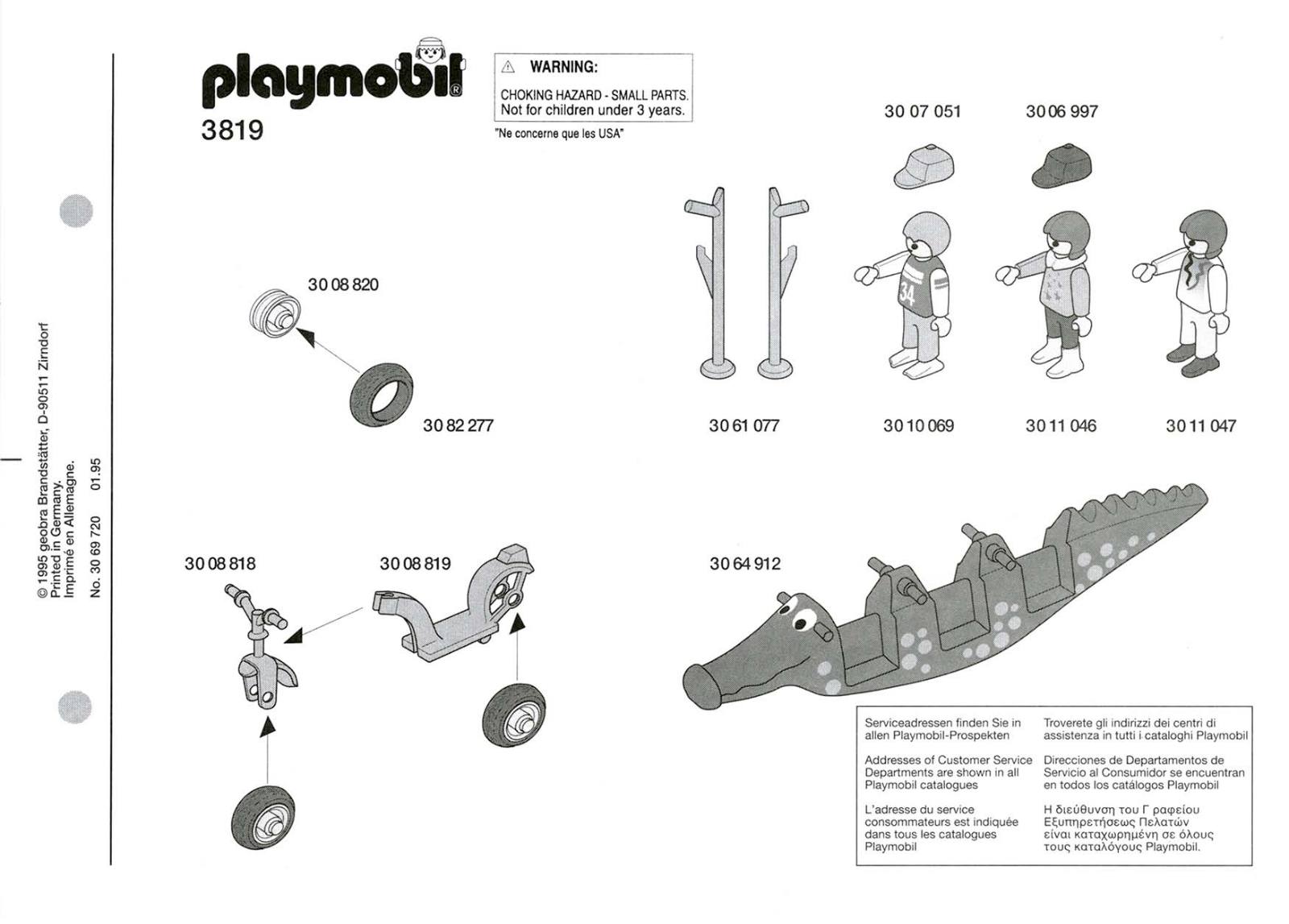 Playmobil 3819 Instructions