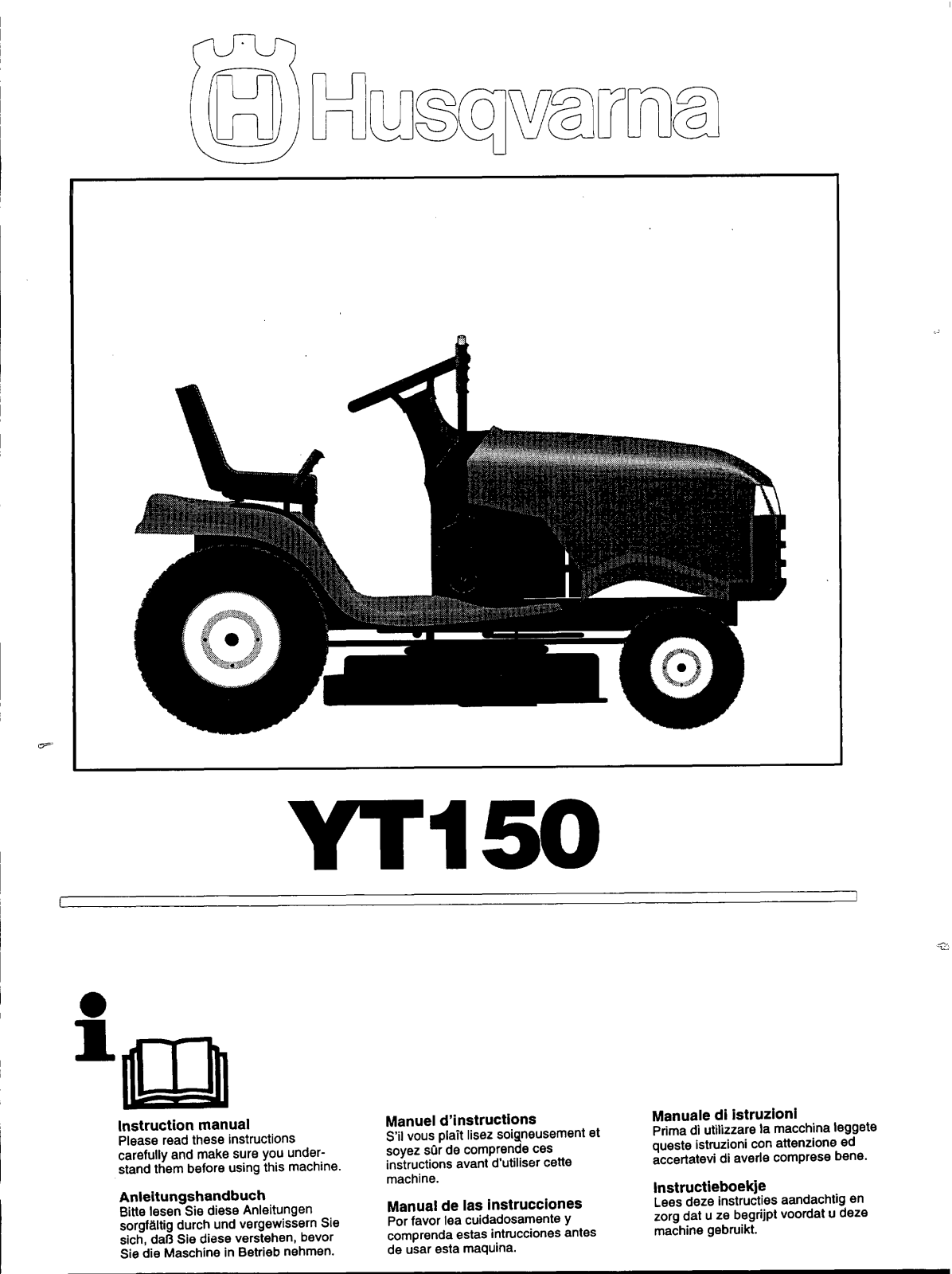 Husqvarna YT150 User Manual