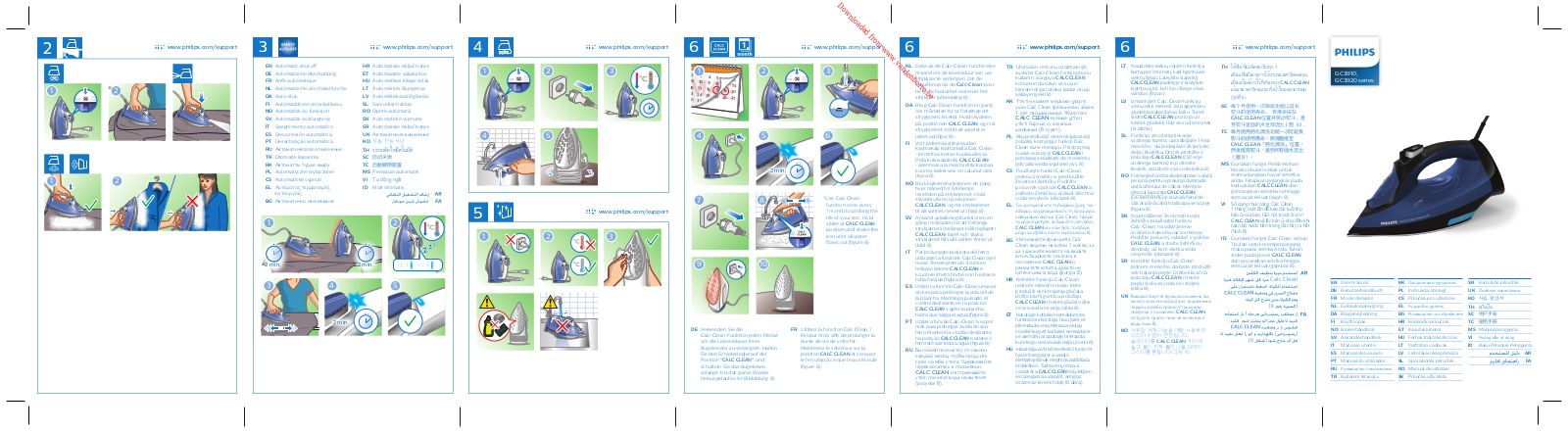 PHILIPS GC3929 User Manual