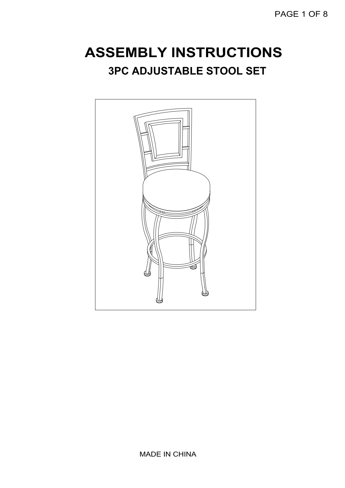 Red Barrel Studio RDBE2148 Assembly Instructions - ManualMachine.com