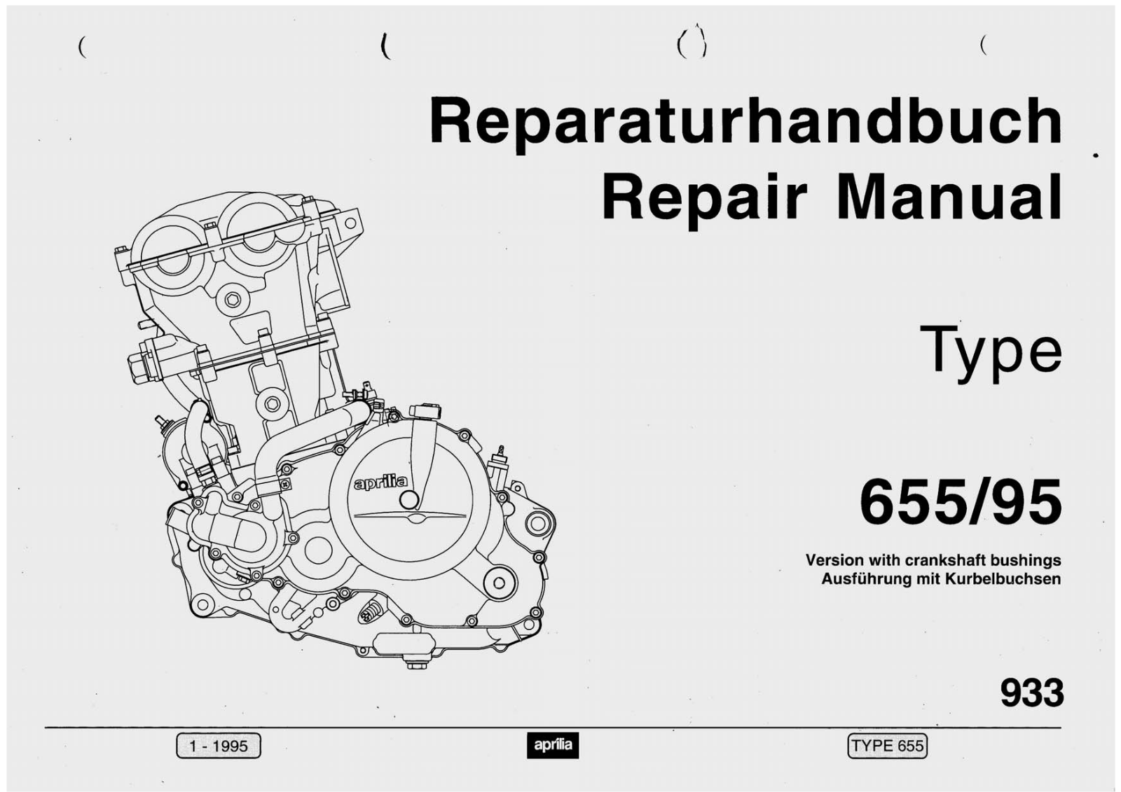 Aprilia 655 1995 Repair Manual