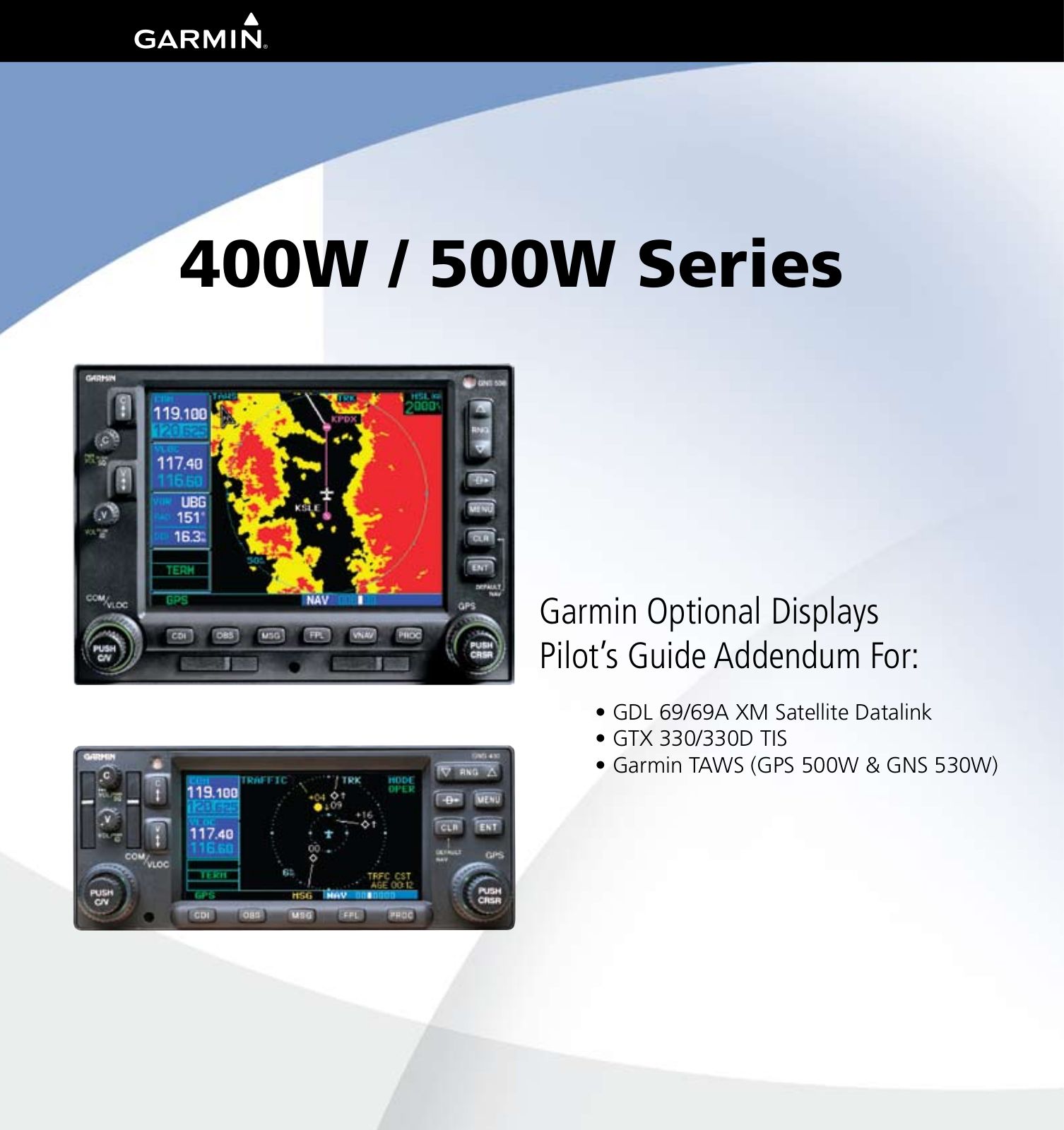 Garmin GTX 330, GTX 330D User Manual