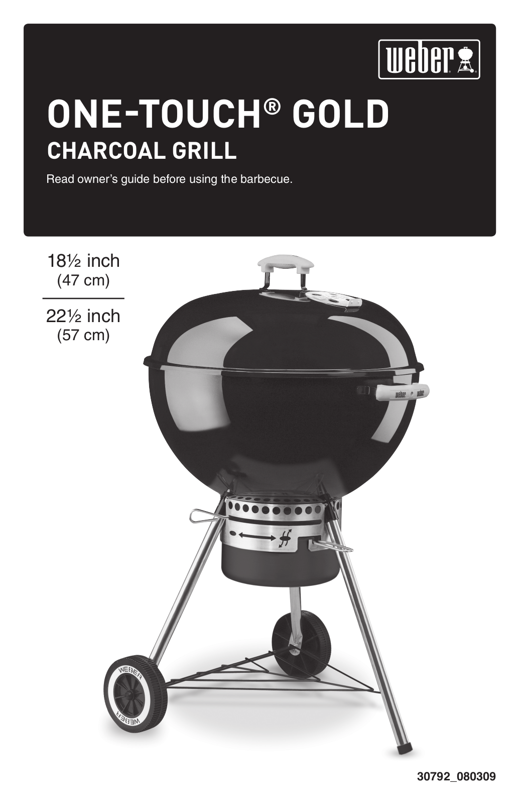 Weber 30792-080309 User Manual