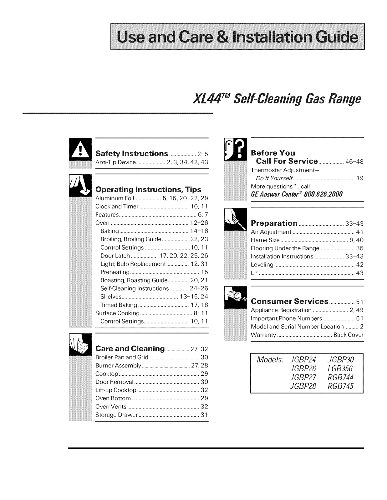 GE RGB745WEA2WW, RGB745WEA1WW, JGBP30WEW1WW, JGBP30WEV4WW, JGBP30WEV3WW Owner’s Manual - ManualMachine.com
