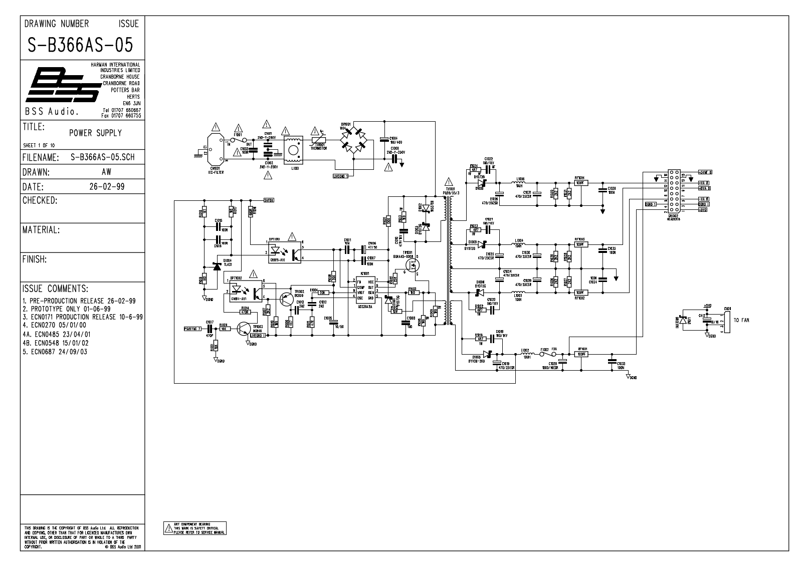 BSS FDS366, FDS366as-05 User Manual