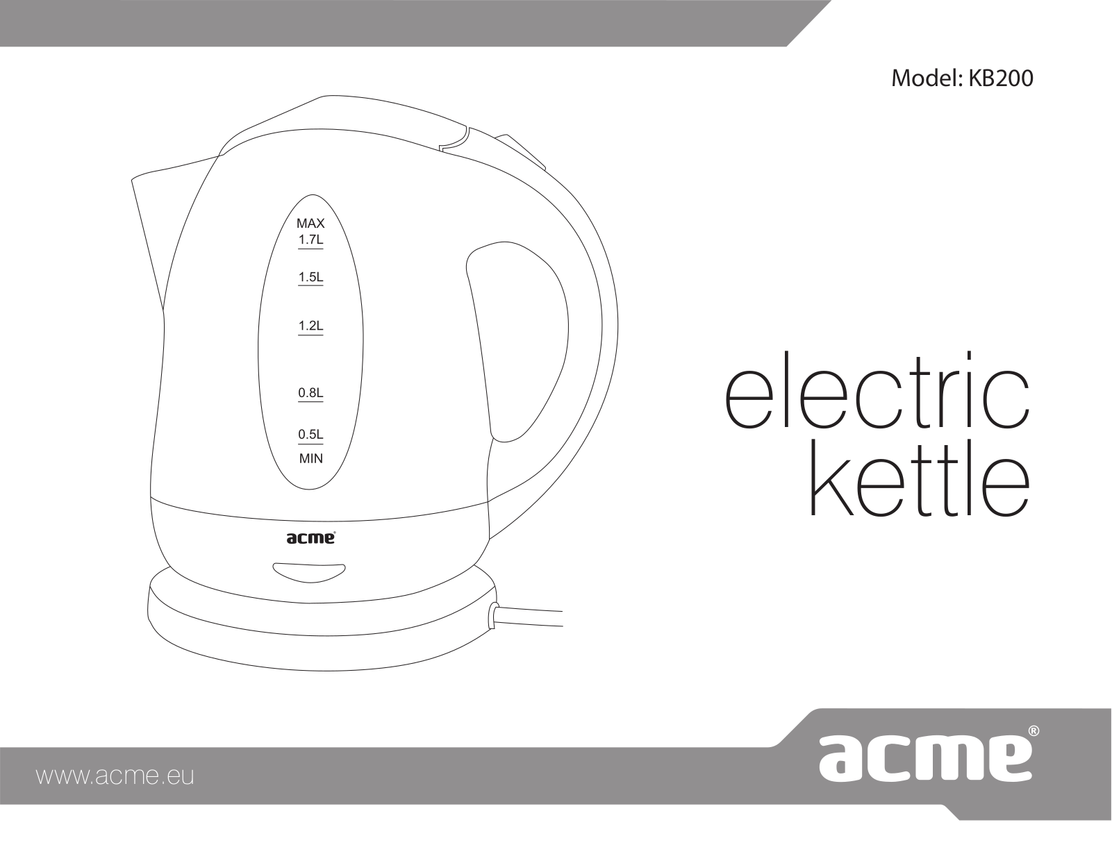 Acme KB200 User Manual