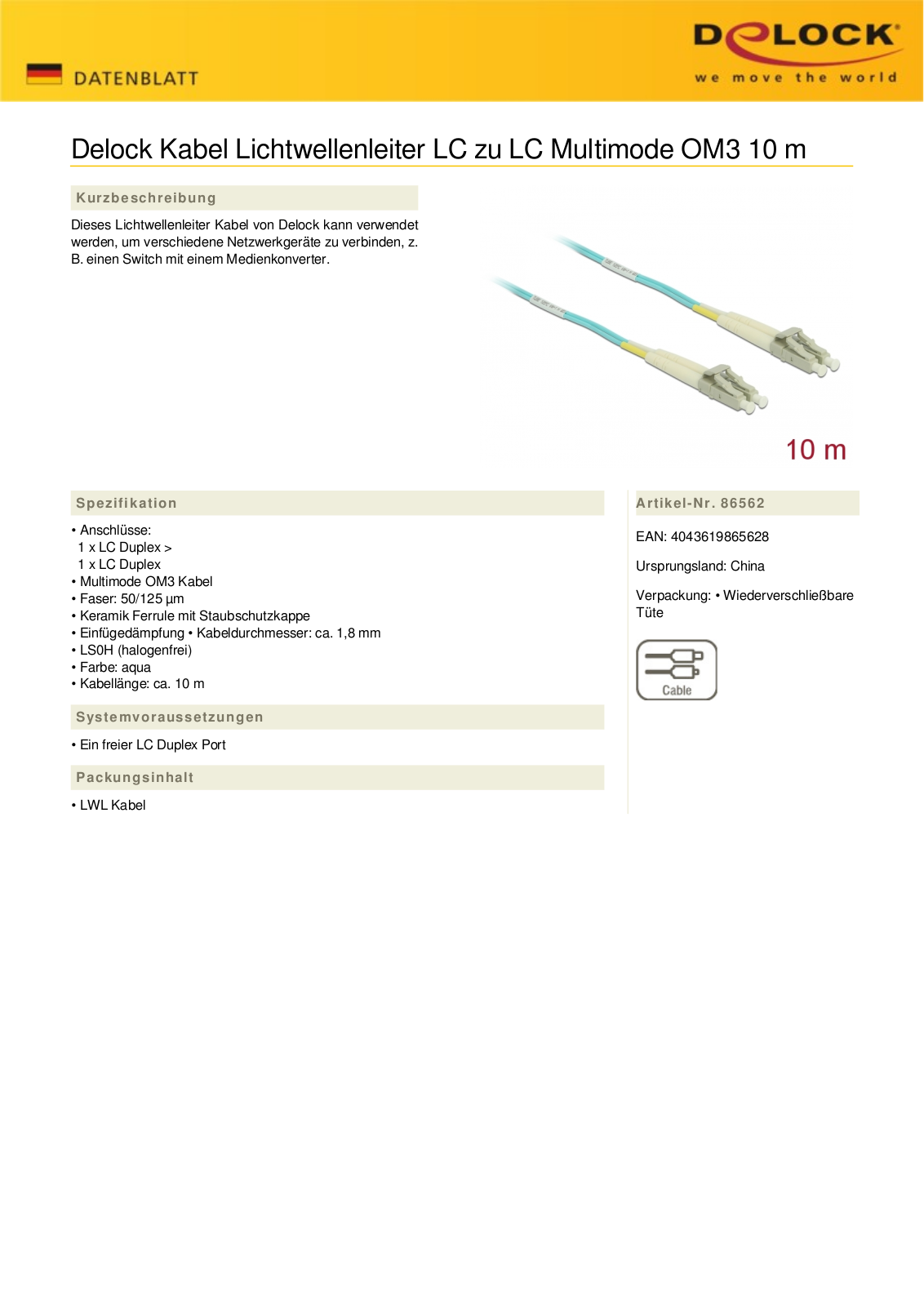 DELOCK 86562 Datasheet - ManualMachine.com