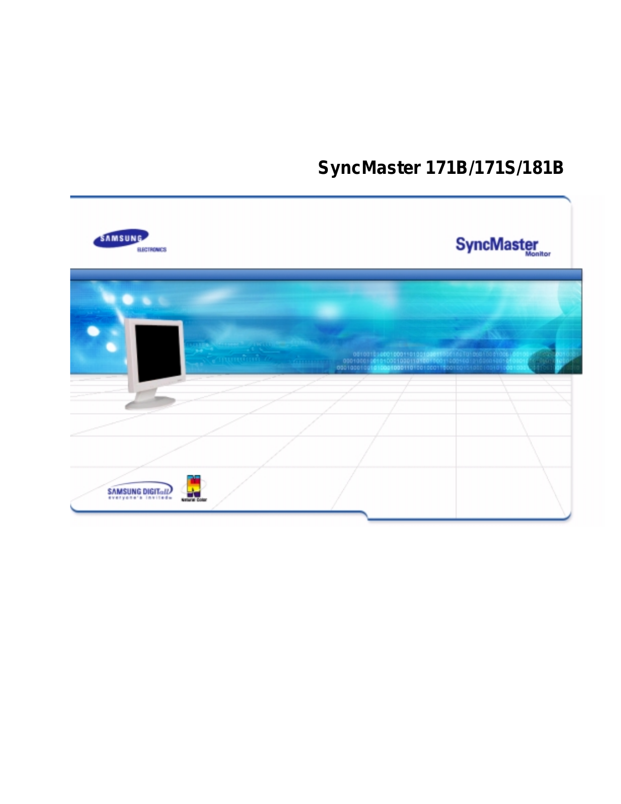 Samsung 171B User Manual