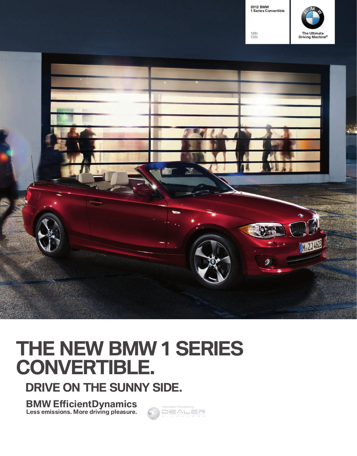 BMW Convertible 2012 Owner's Manual