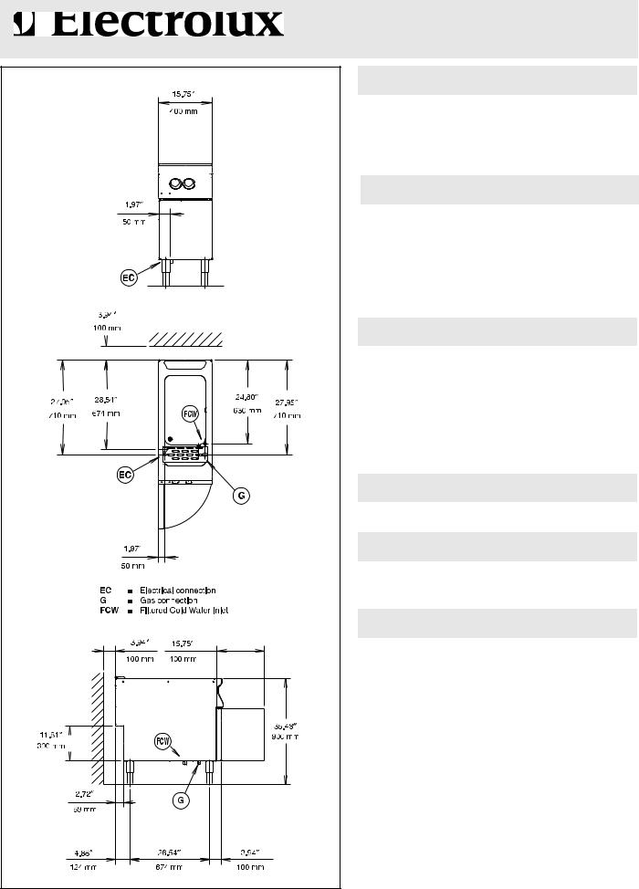 Electrolux 200372(NCPG1RU) General Manual