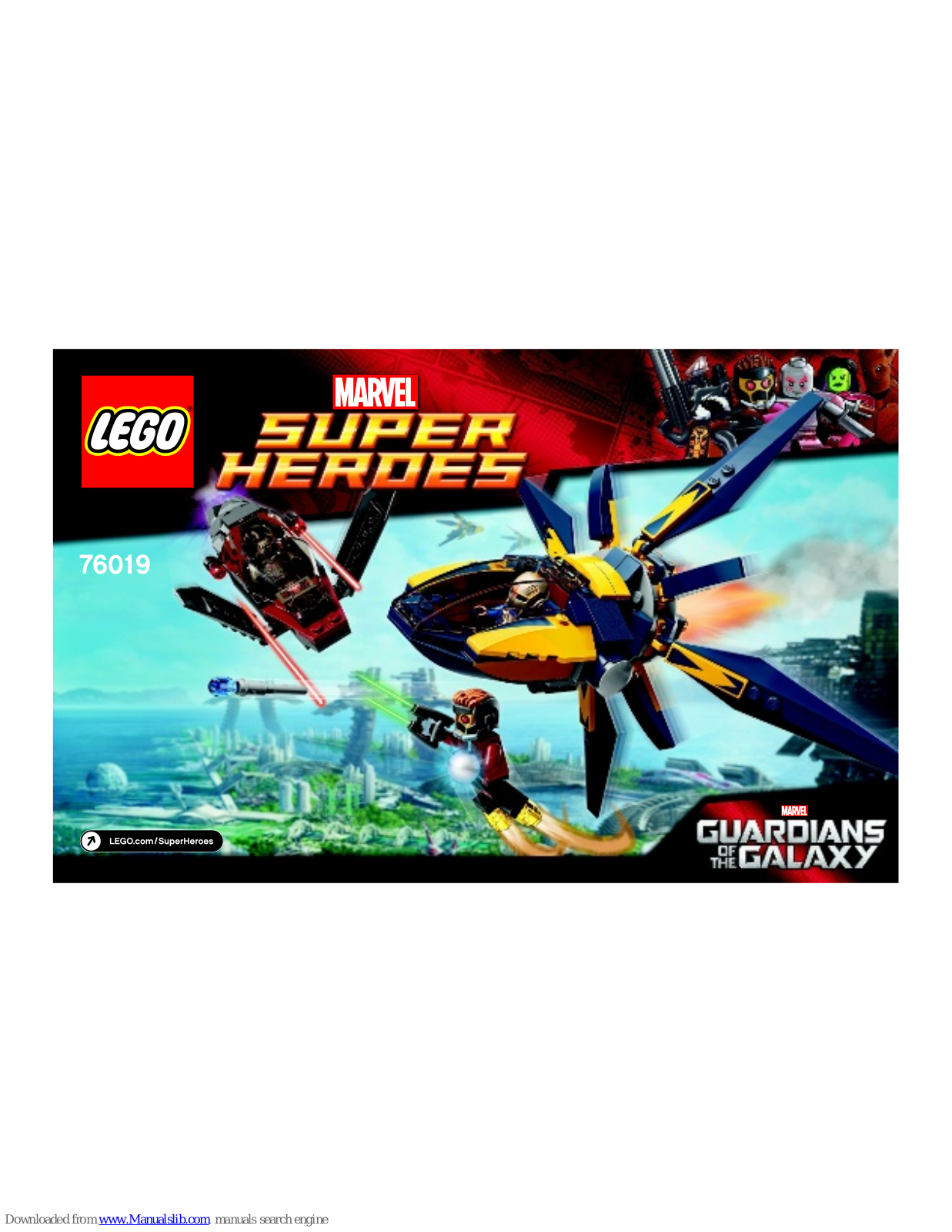 LEGO Marvel super heroes 76019 Assembly Manual