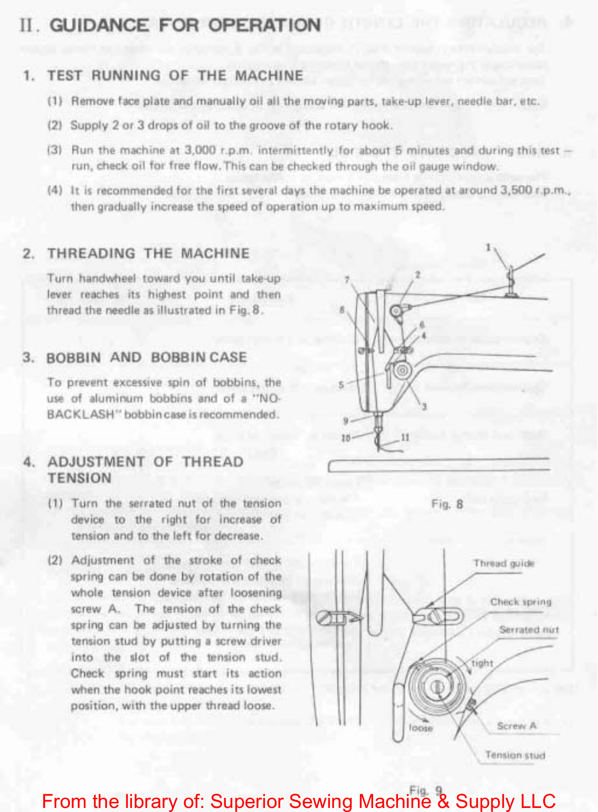 Consew 230 Threading Diagram