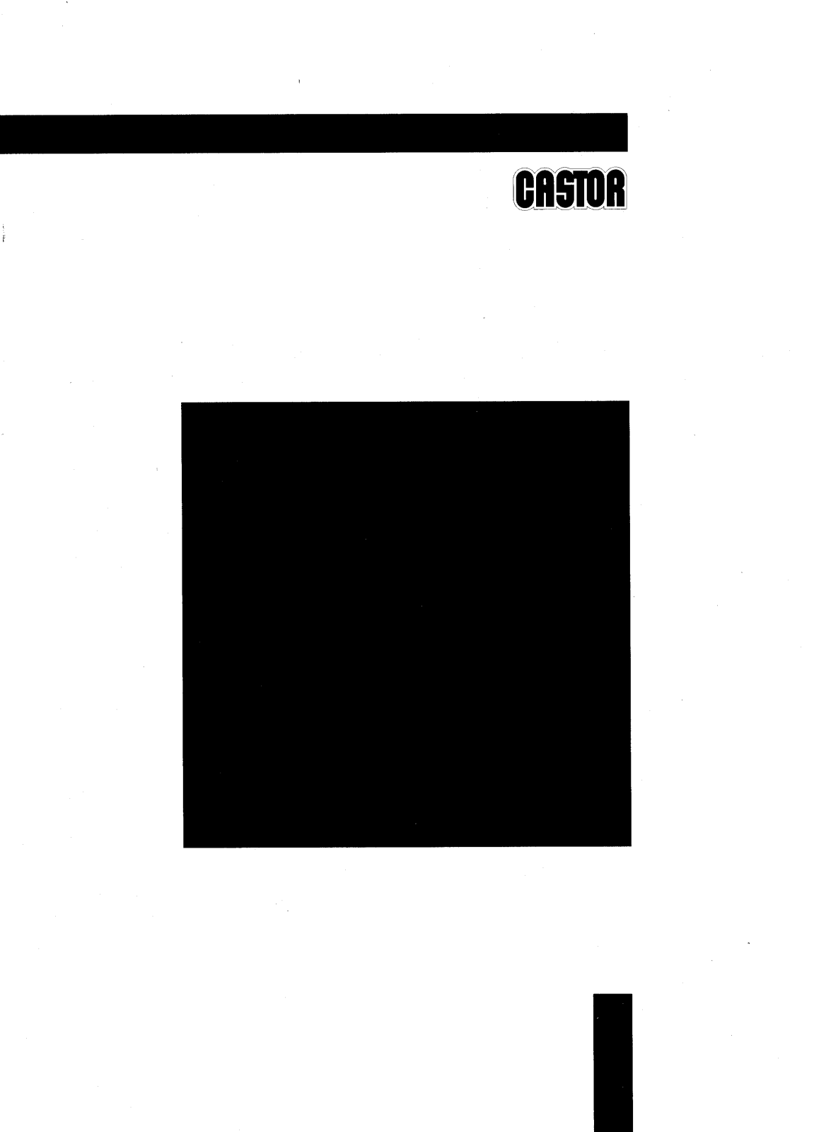 Castor CWM1200C, CWM1000C User Manual