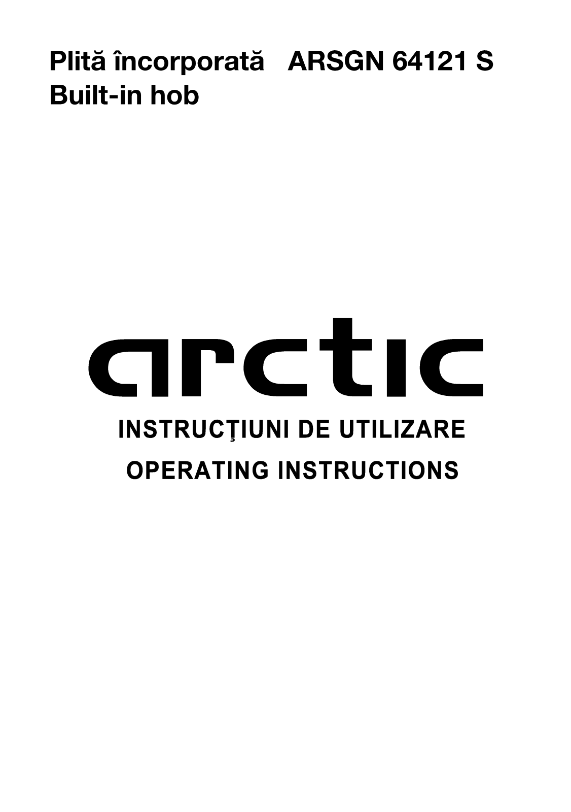 Arctic ARSGN 64121S User guide - ManualMachine.com