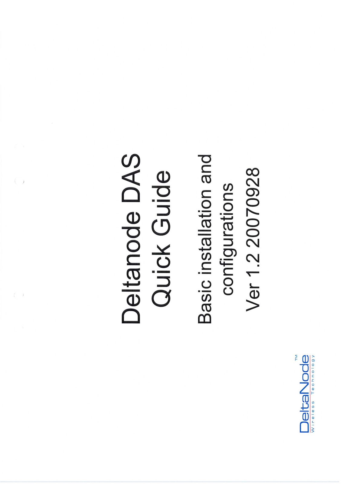 Deltanode Solutions DDH001 User Manual