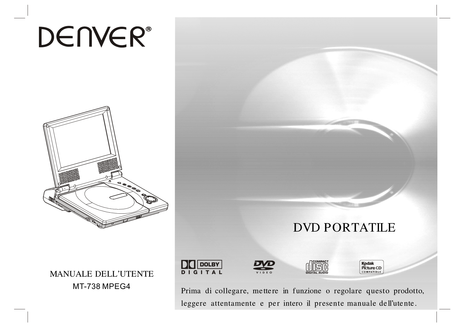 Denver MT-738 User Manual