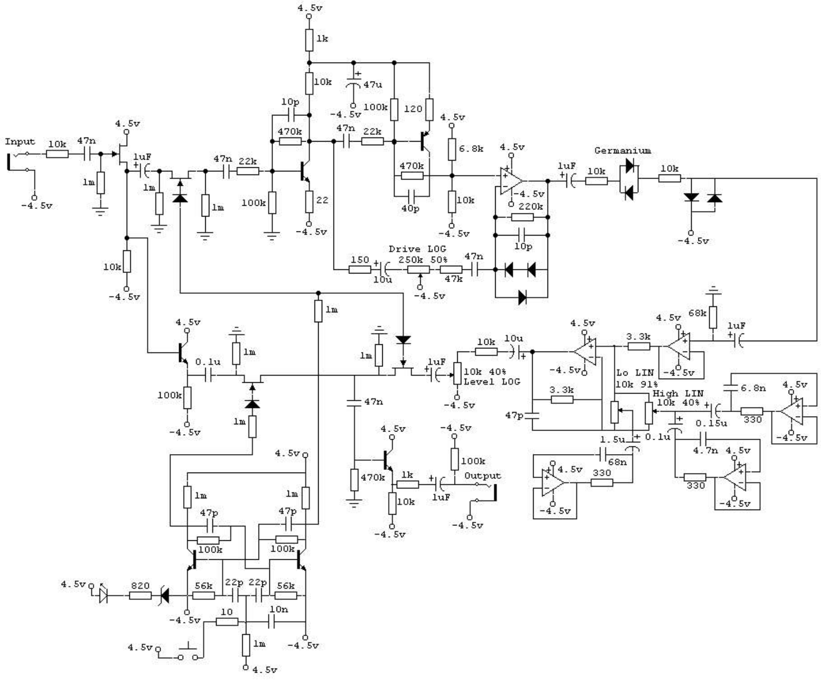 Boss hm3 schematic