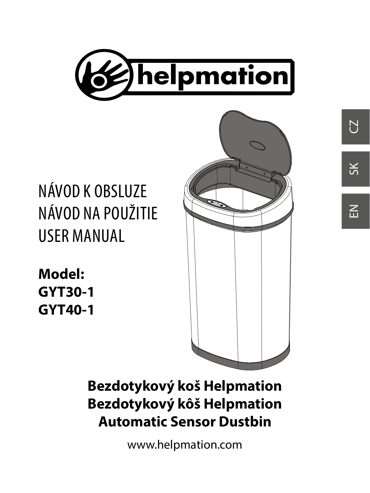 Helpmation GYT 30-1, GYT 40-1 User Manual