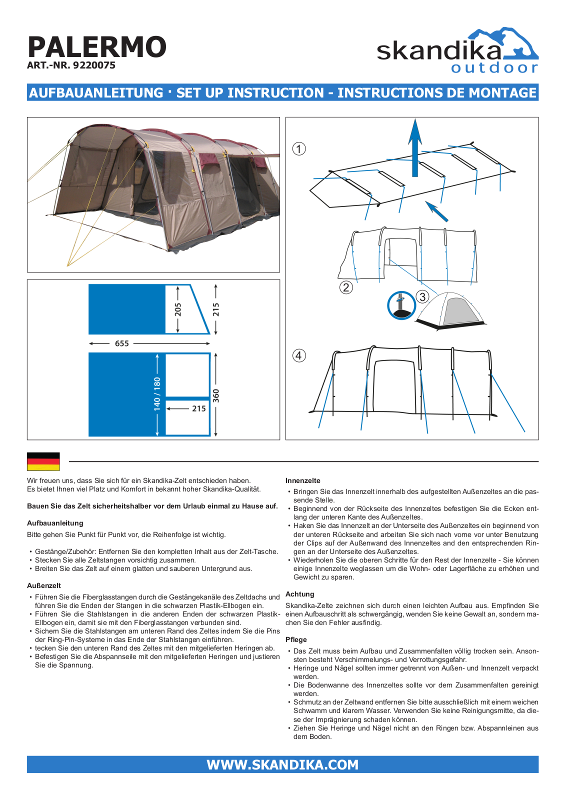 Skandika Palermo User Manual