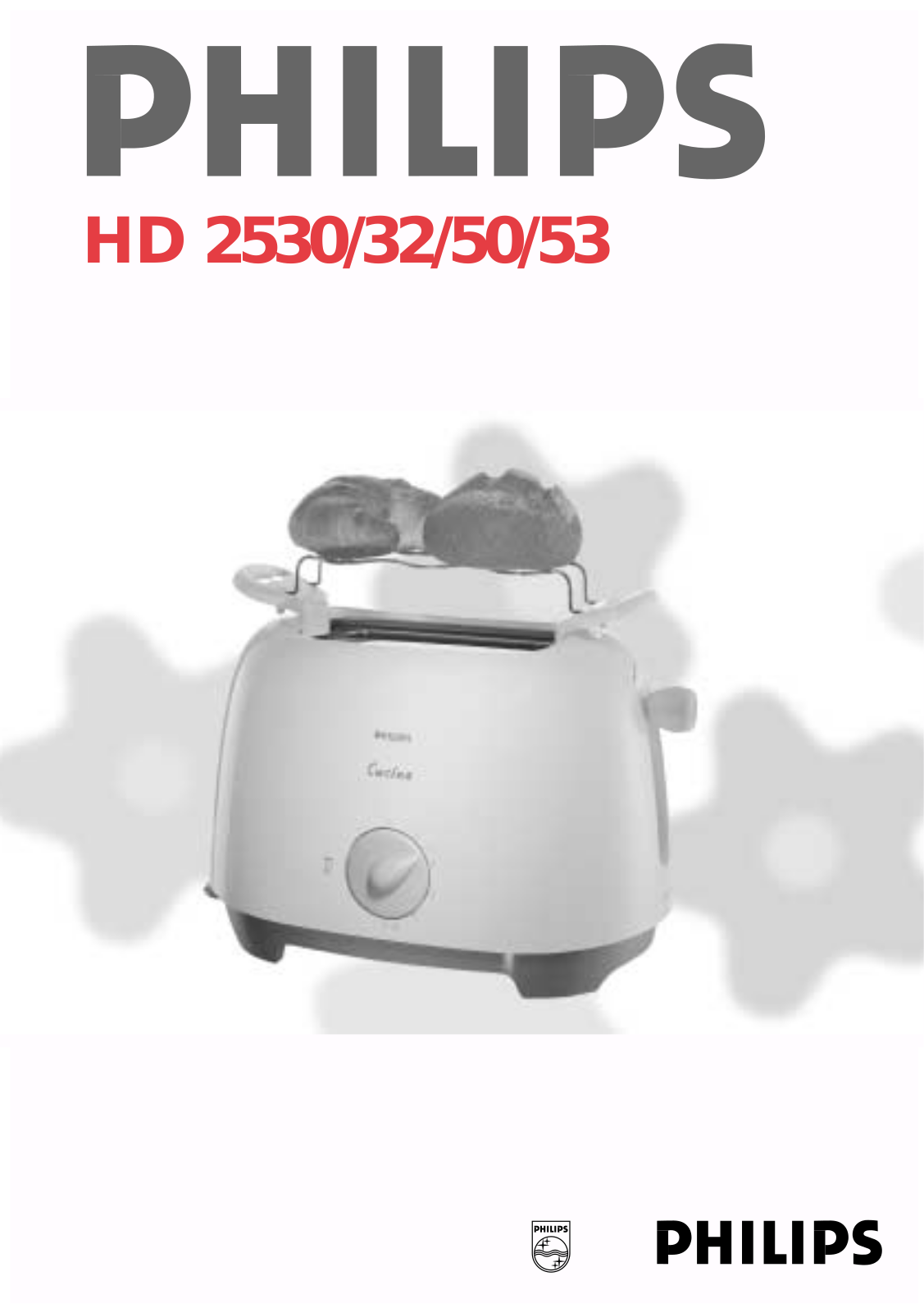 Philips HD2553/60, HD2553/32, HD2553/31, HD2550/60, HD2532/90 User Manual