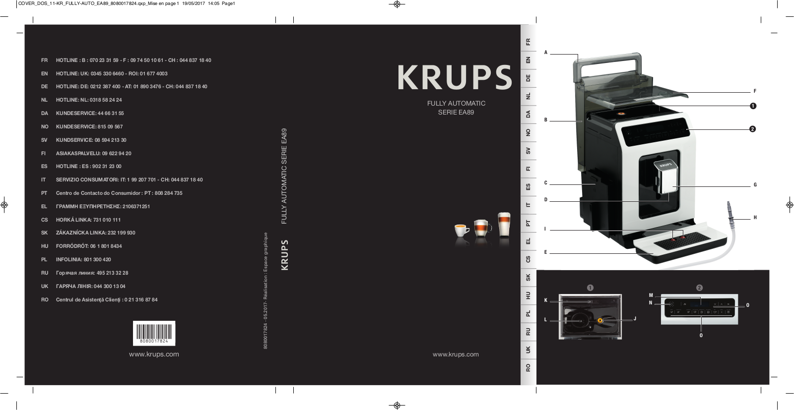 Krups EA891C10 User Manual