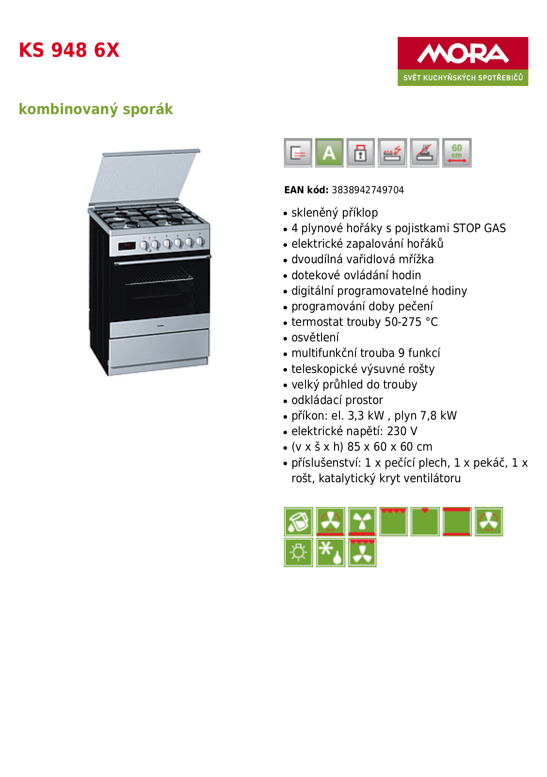 Mora KS 948 6X User Manual