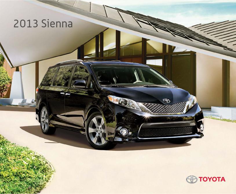 Toyota Sienna 2013 User Manual