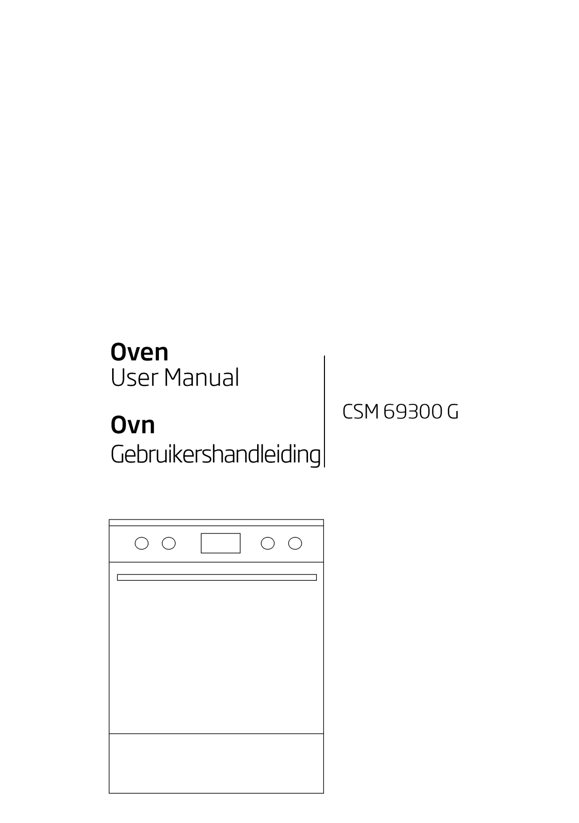 Beko CSM69300G User manual