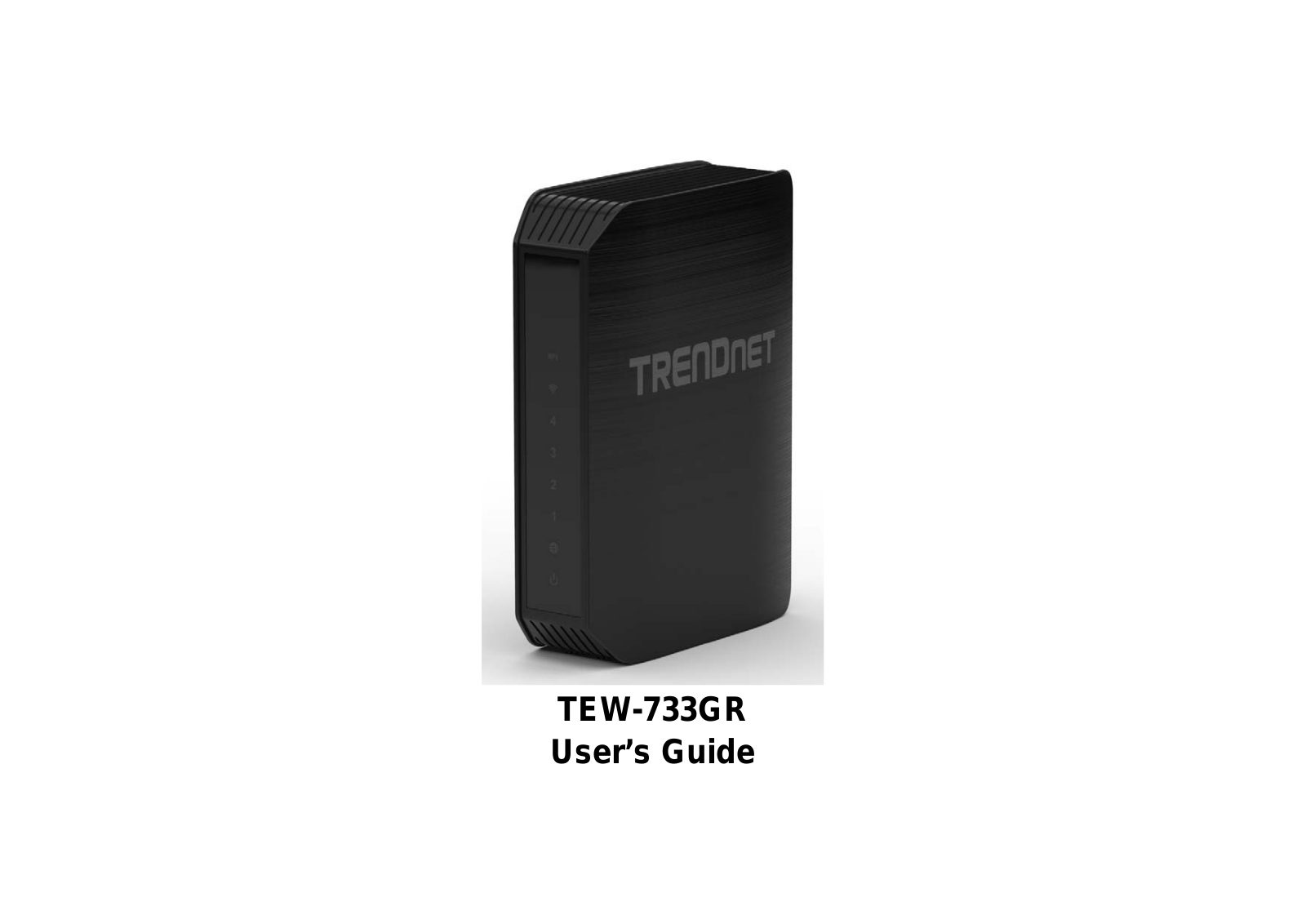 TRENDNET TEW733GR User Manual