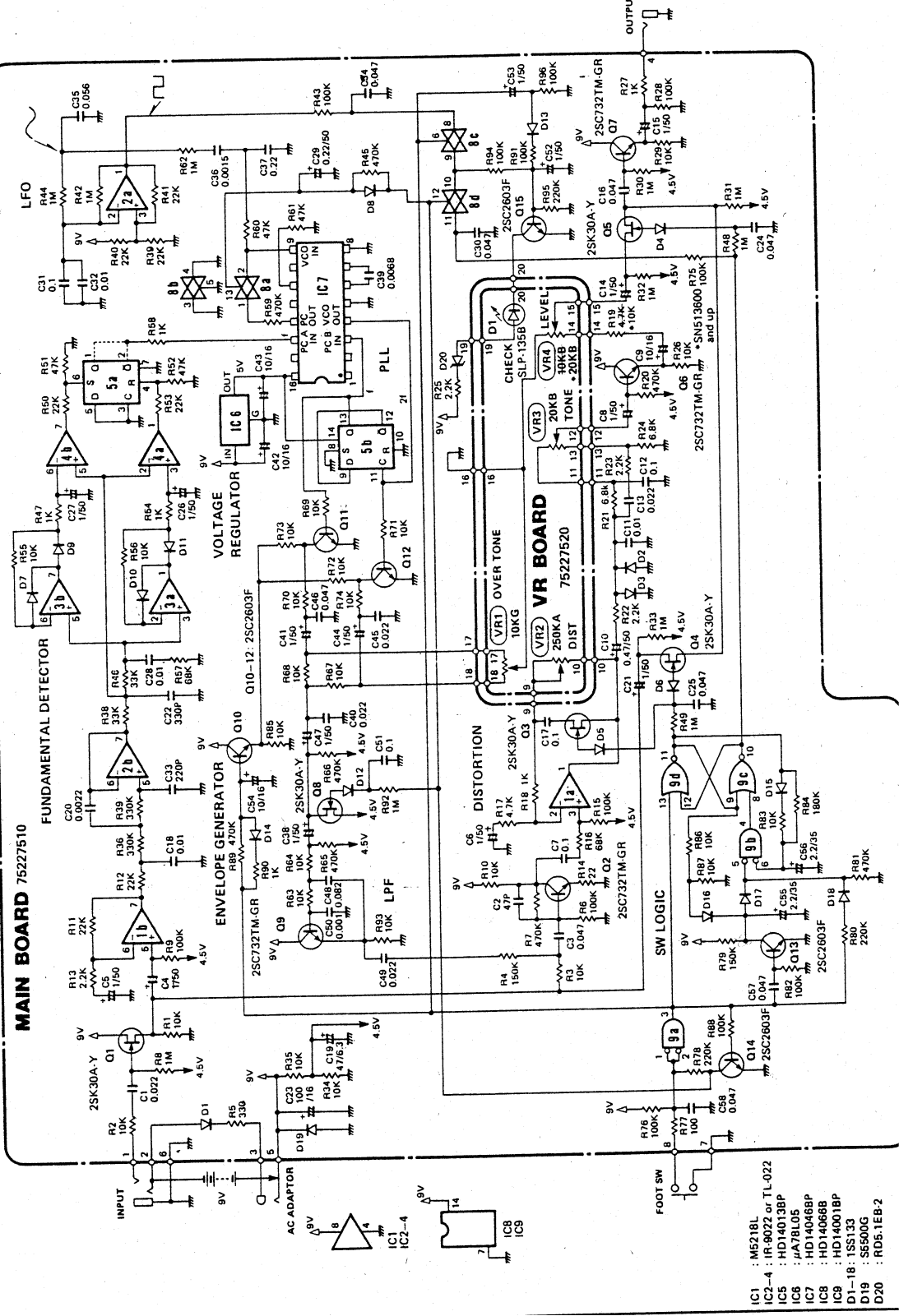 Boss df2 schematic