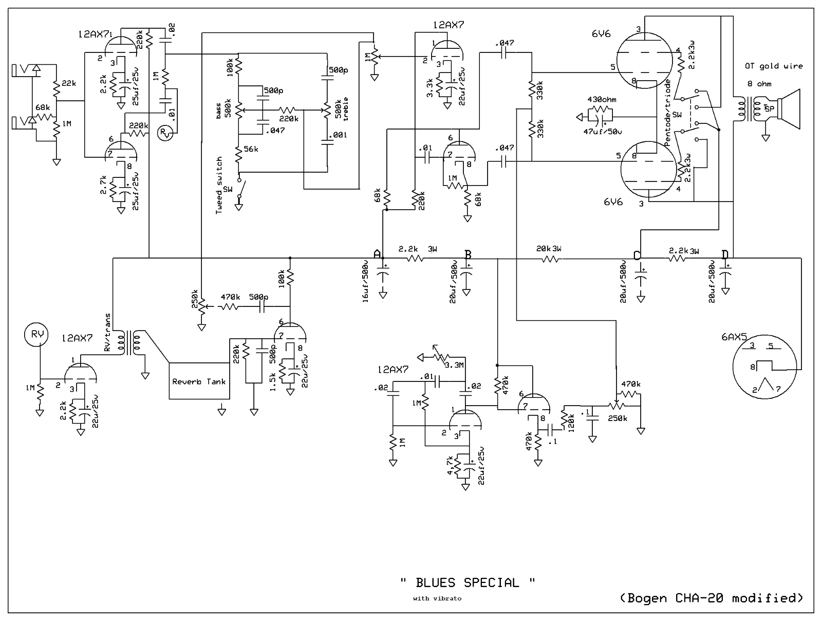 Bogen cha 20 schematic