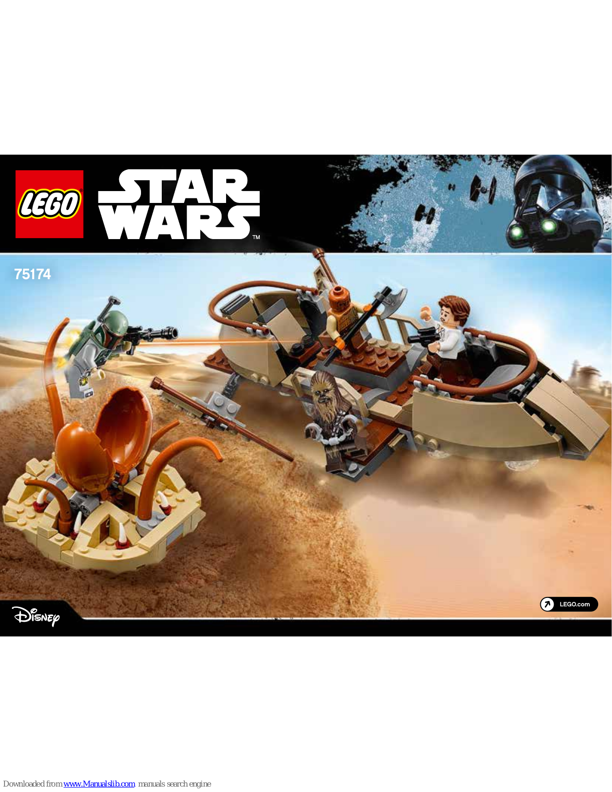 LEGO STAR WARS 75174, STAR WARS 75173, STAR WARS 75169, STAR WARS 75164 Building Instructions