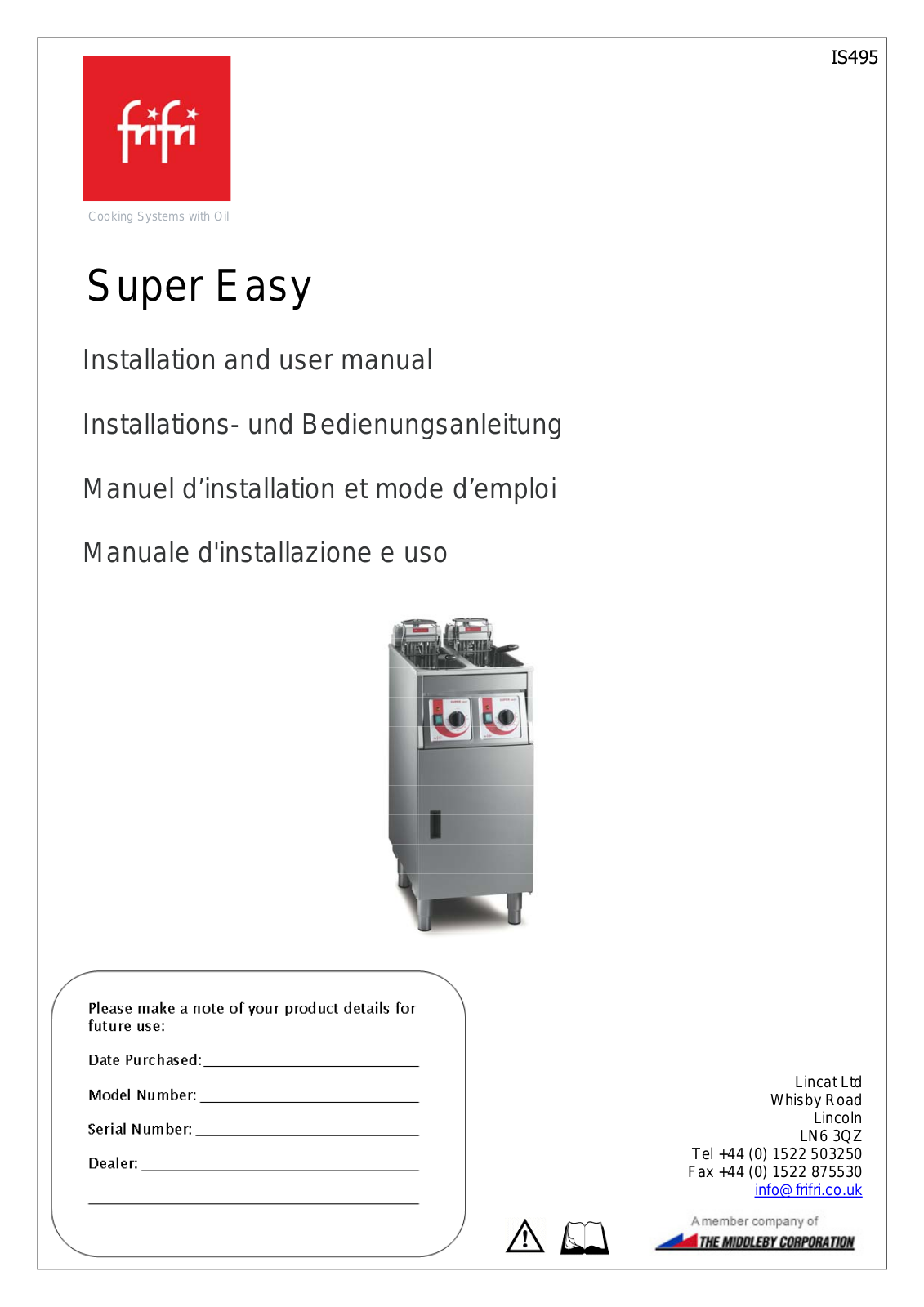 Frifri Super Easy User Manual