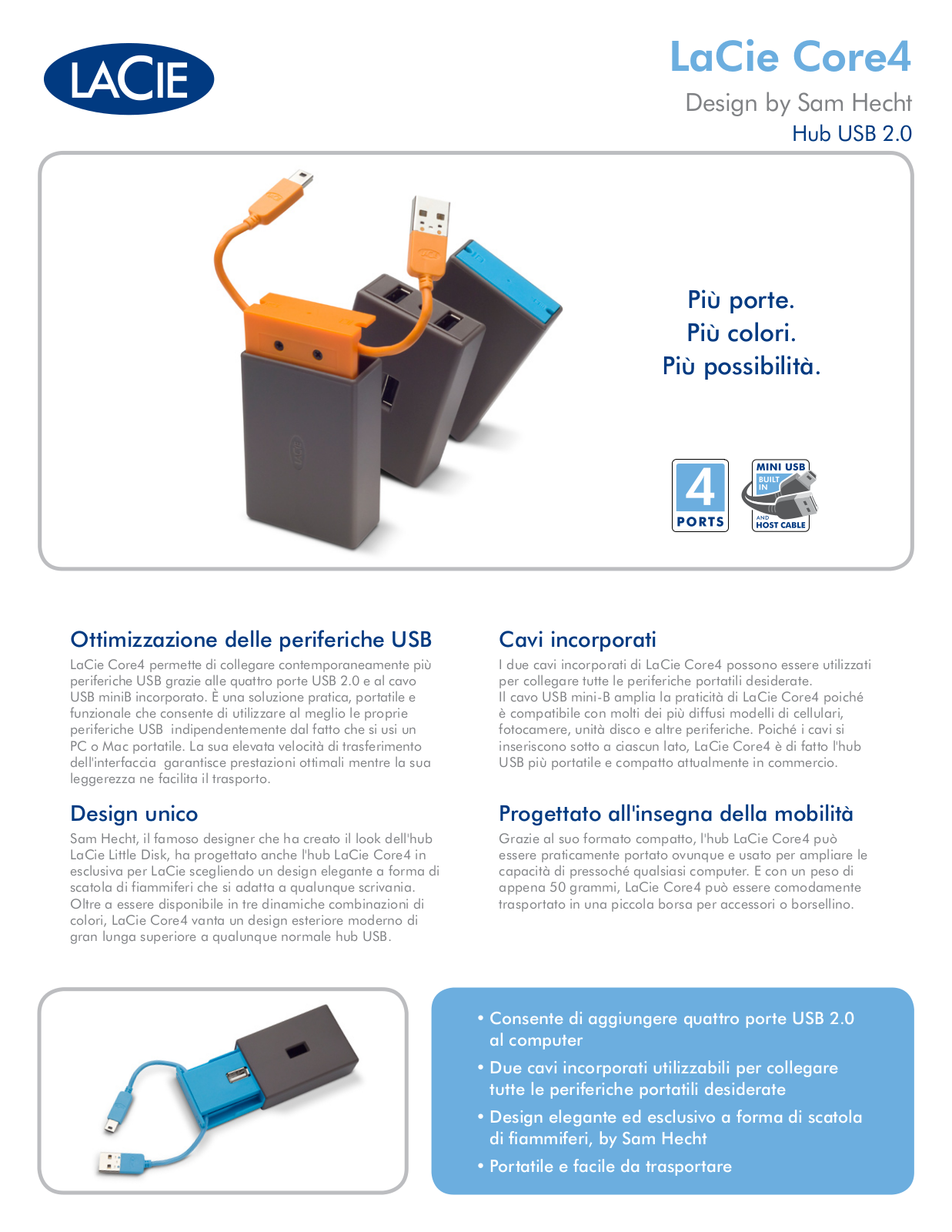 Lacie CORE4 DATASHEET