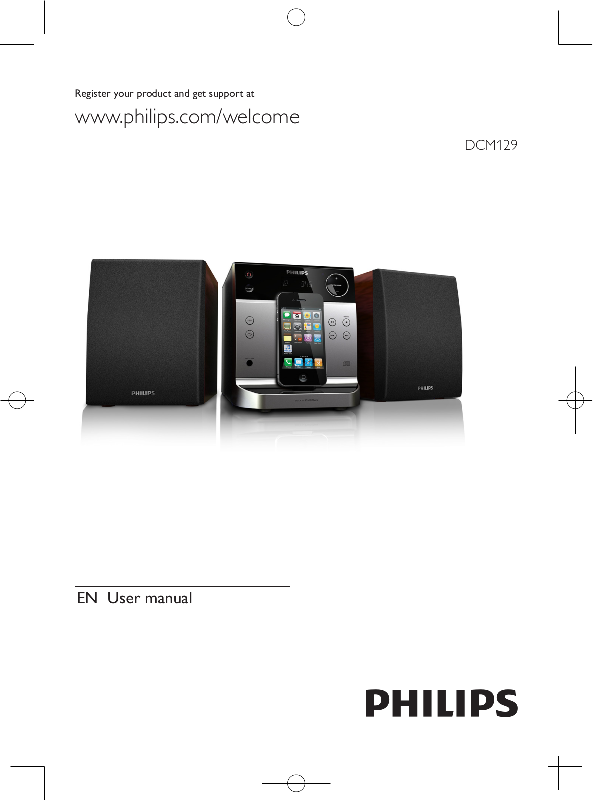 PHILIPS DCM129 User Manual