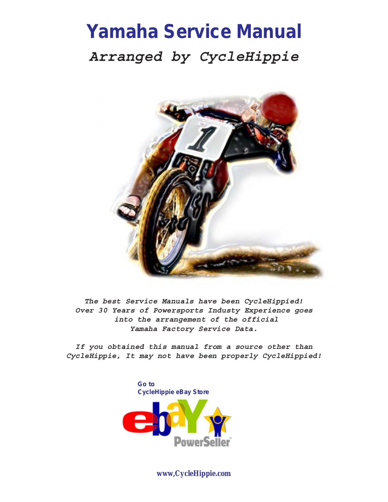 YAMAHA BR250F SERVICE MANUAL