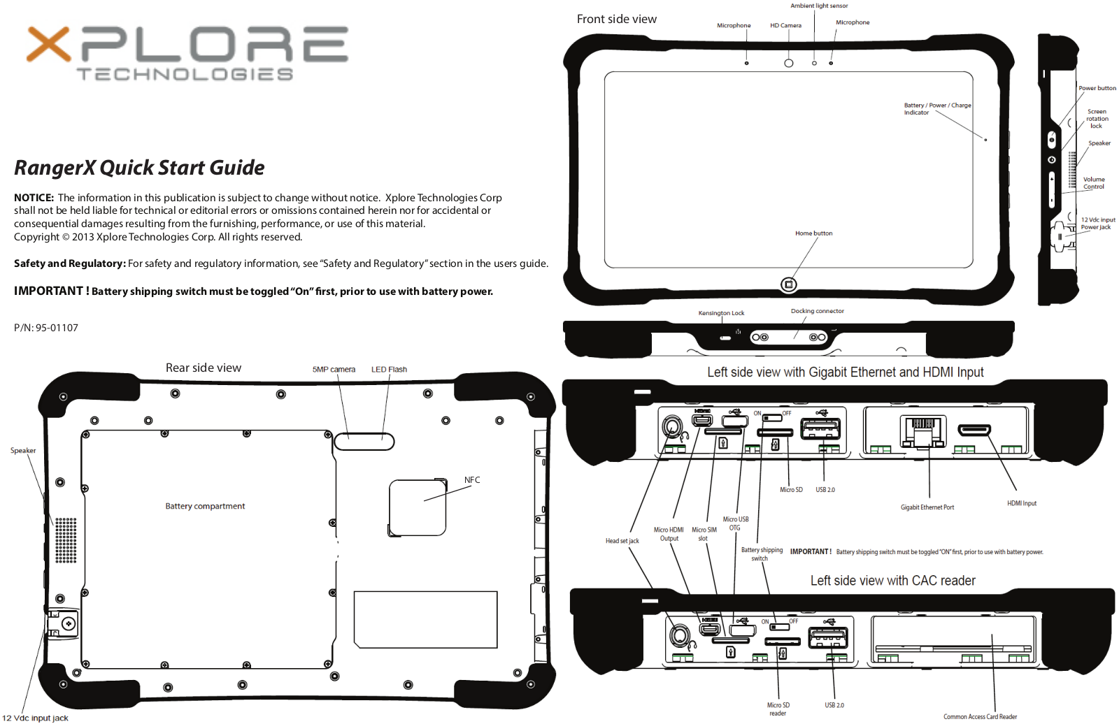 Zebra RangerX Quick Start Guide