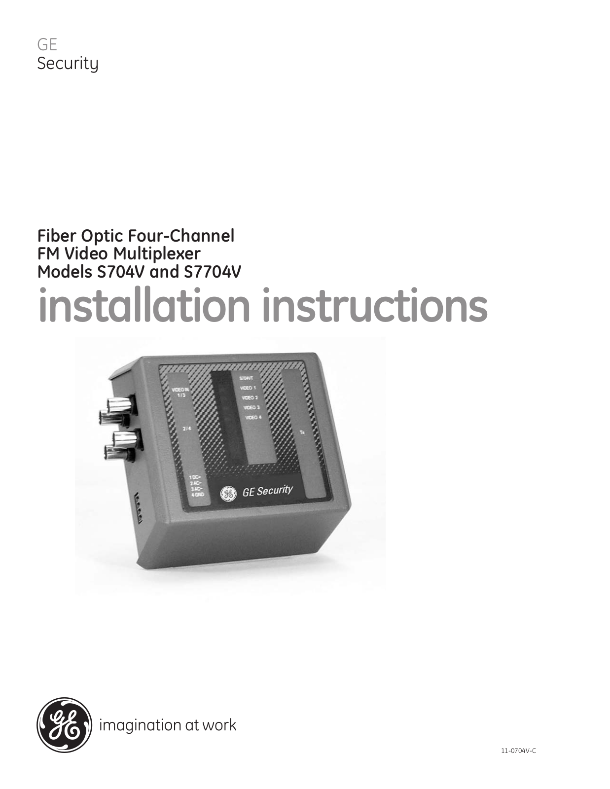 Interlogix S704VR-RST User Manual