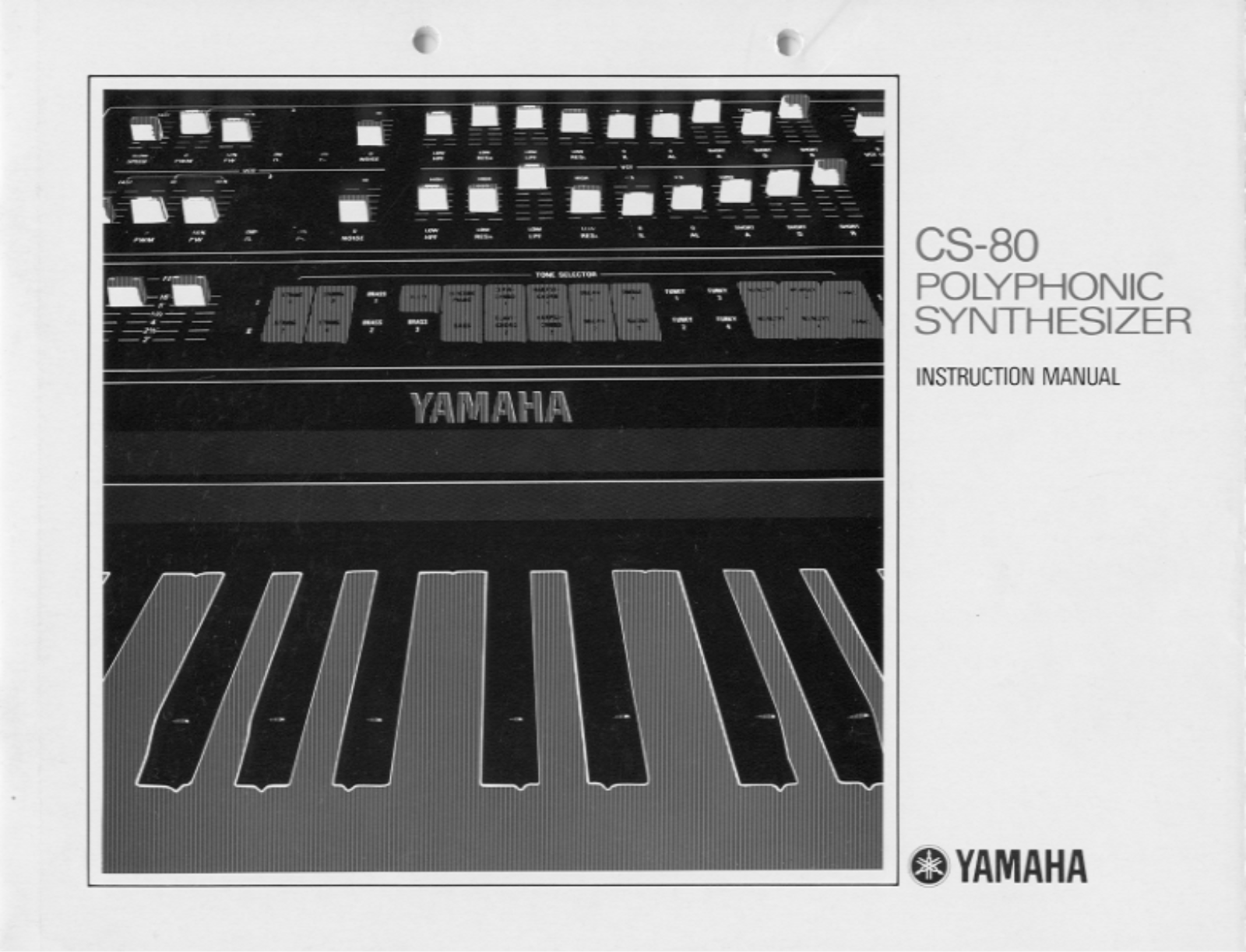 Yamaha CS80E User Manual