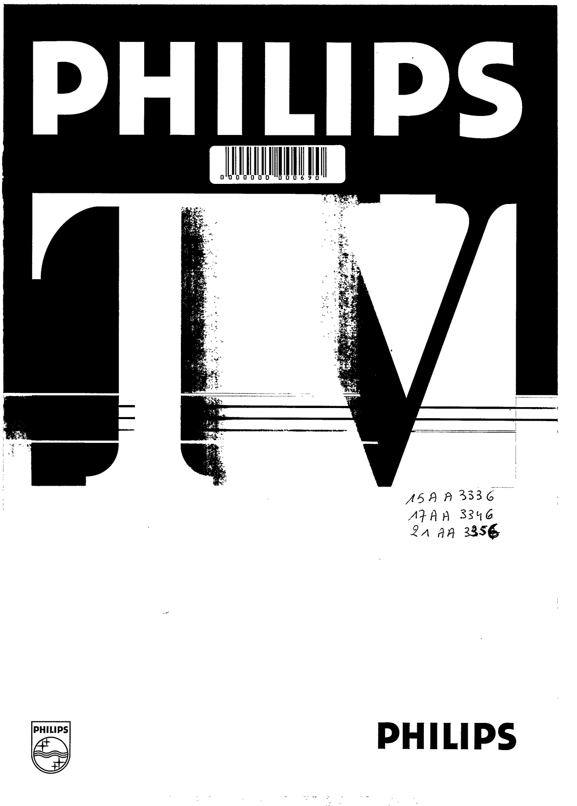 Philips 17AA3346/42B, 17AA3346/07B, 17AA3346/01B, 17AA3346/00B, 15AA3336/01B User Manual