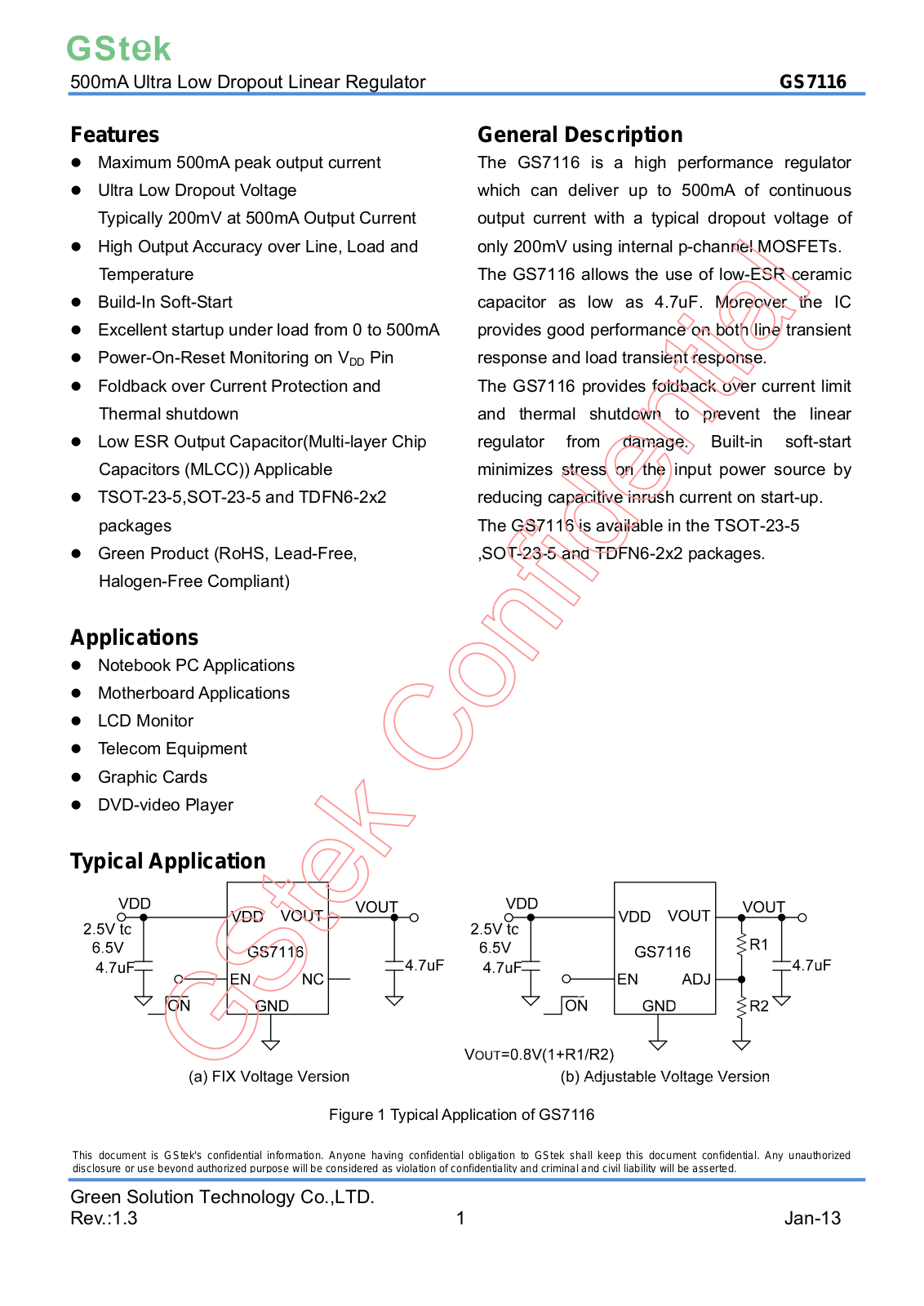 Datasheet gs7116 Datasheets - ManualMachine.com