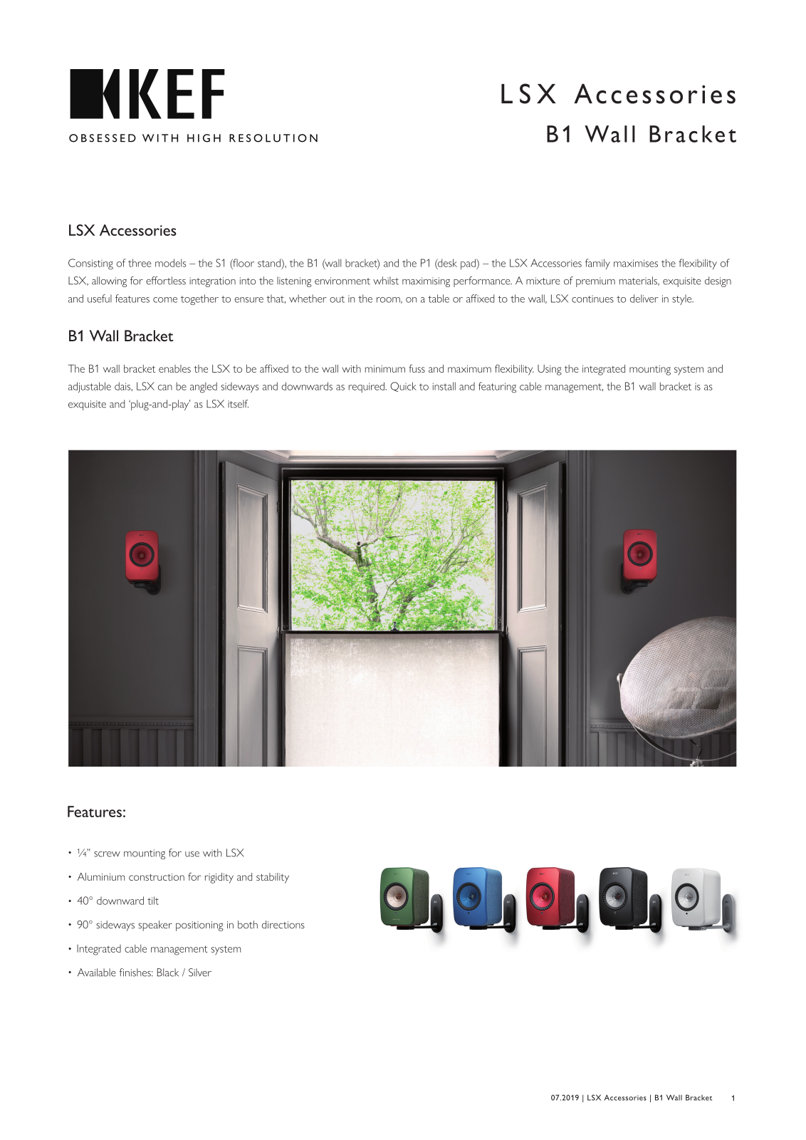 KEF B1 User guide - ManualMachine.com
