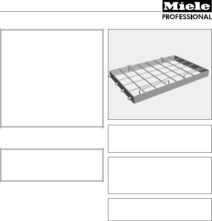 Miele E 945/1 User manual