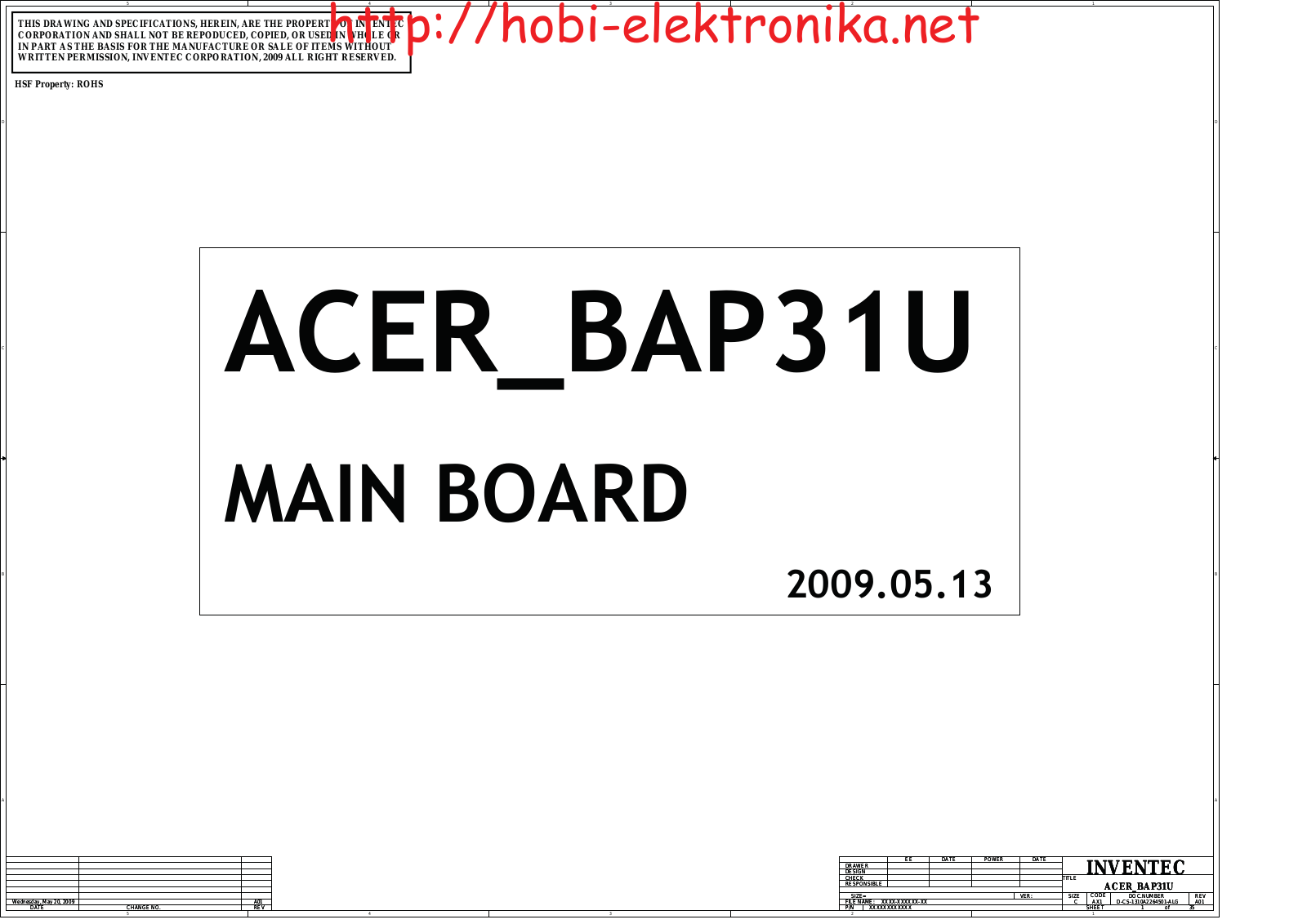 Inventec BAP31U Schematics