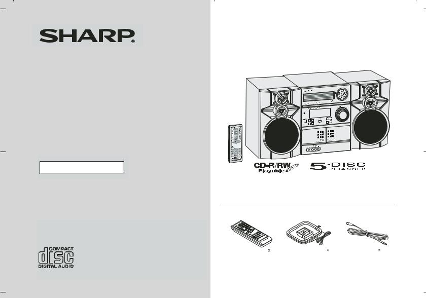 Sharp CD-ES777 User Manual