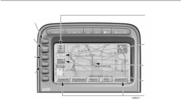 Lexus LX 470 Navigation Manual