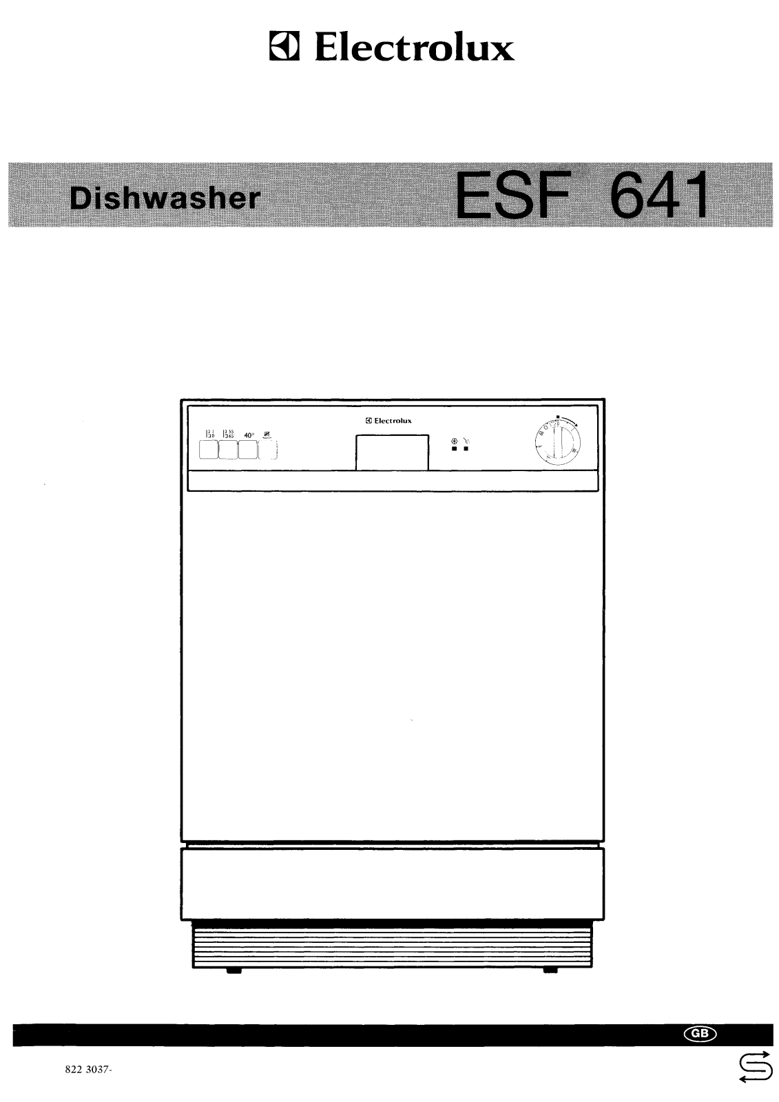 AEG-Electrolux ESF641 User Manual