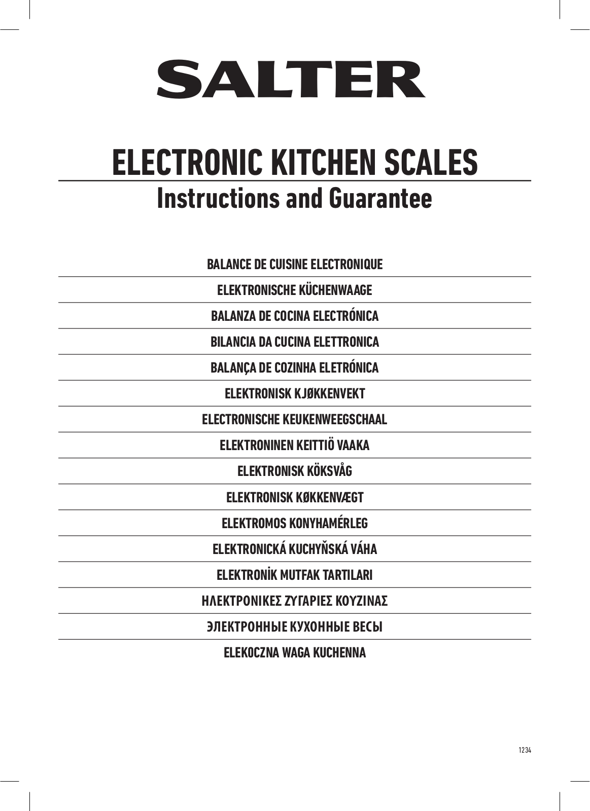 Salter SSDR User Manual - ManualMachine.com